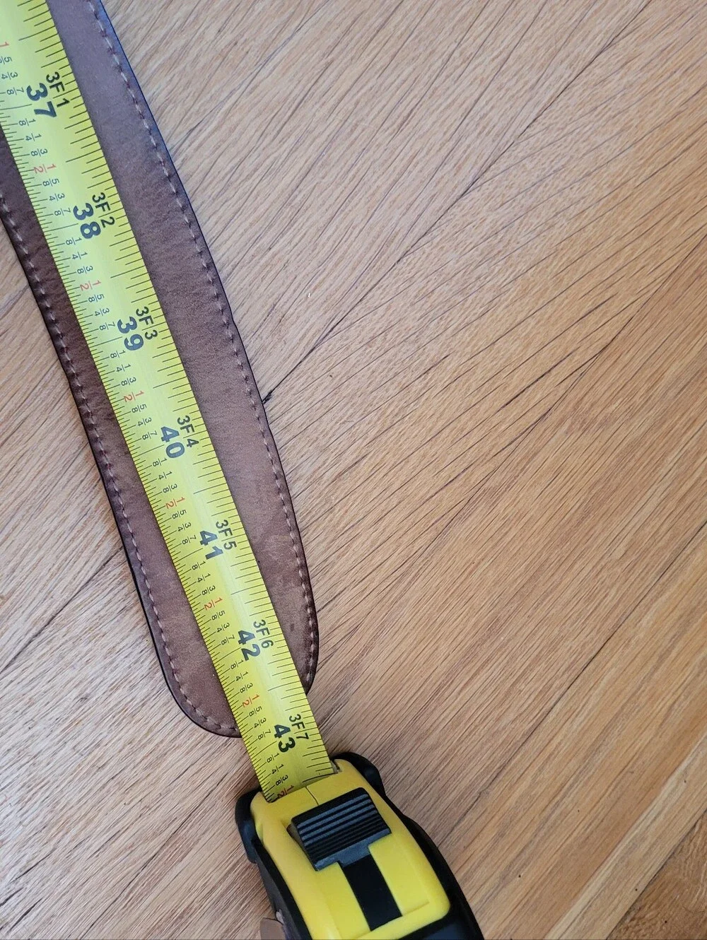Gucci GG Embossed Leather Belt 114876